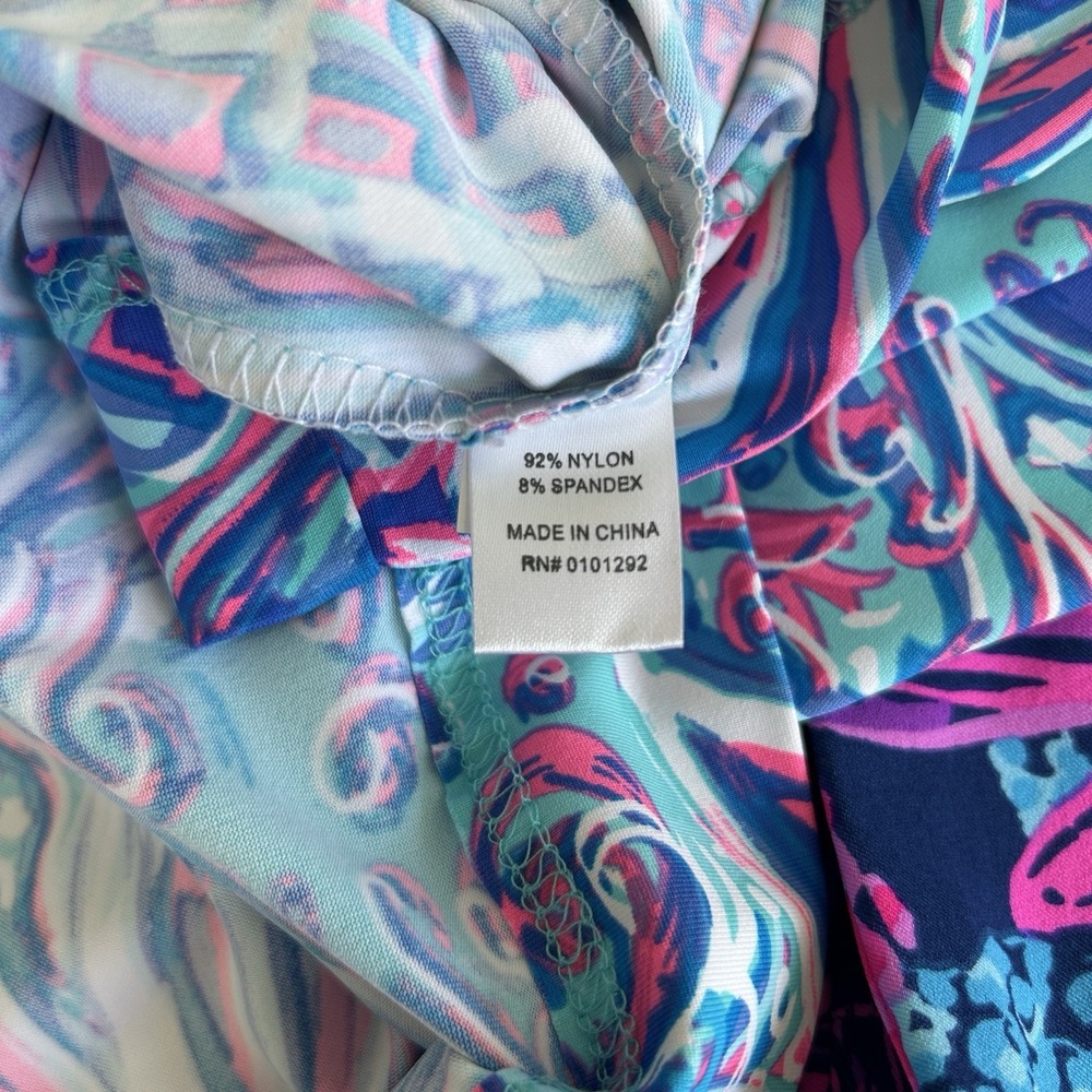 Lulu-B Dress Women's 1X NWT Sleeveless UPF 50 Cooling Shift Resort Beach Travel - Picture 6 of 7